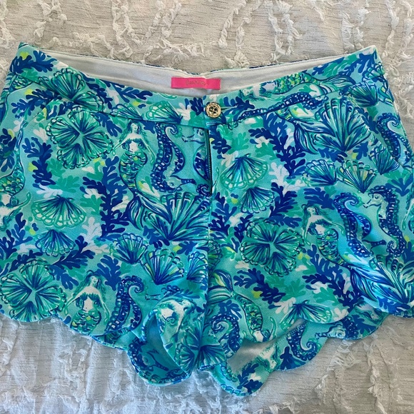 Lilly Pulitzer Buttercup shorts 12 - Picture 1 of 1